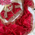 Fendy satin silk saree