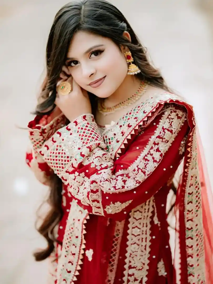 Heavy faux Georgette with full sleeve. - Image 2