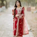 Heavy faux Georgette with full sleeve.