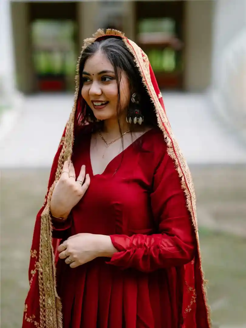 Anarkali Gown Fabric - Image 2