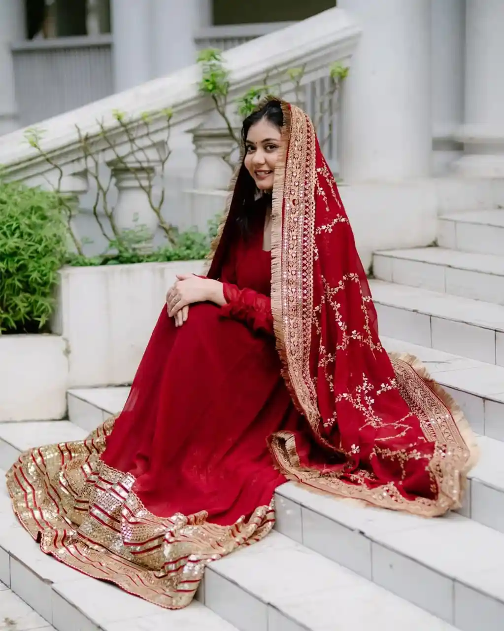 Anarkali Gown Fabric - Image 4