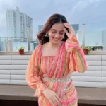 soft jorjet saree with unsticed blouse