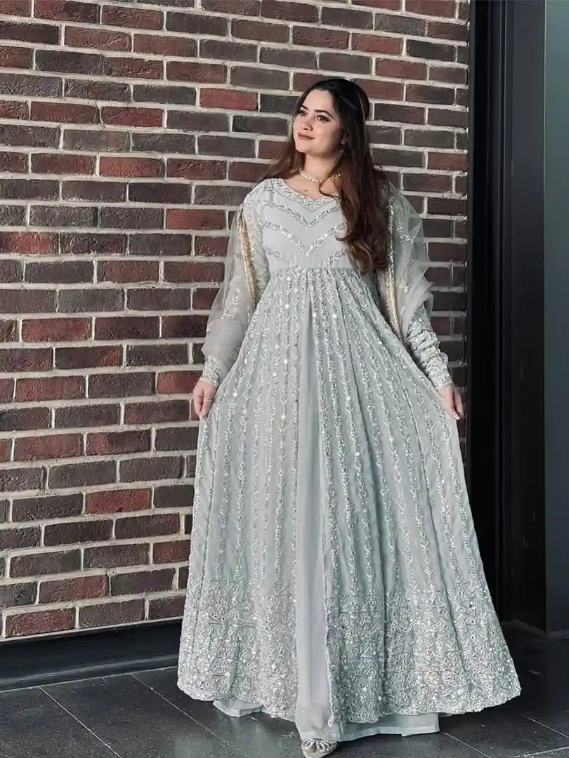 KURTI-beautiful organza silk