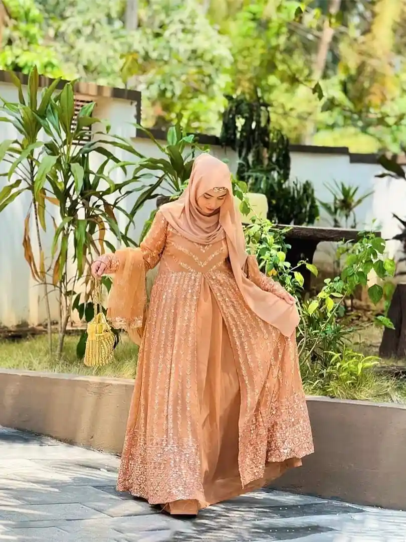 KURTI-beautiful organza silk - Image 3