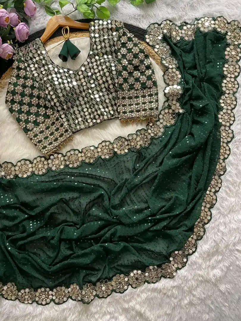 Heavy quality Faux Georgette - Image 4