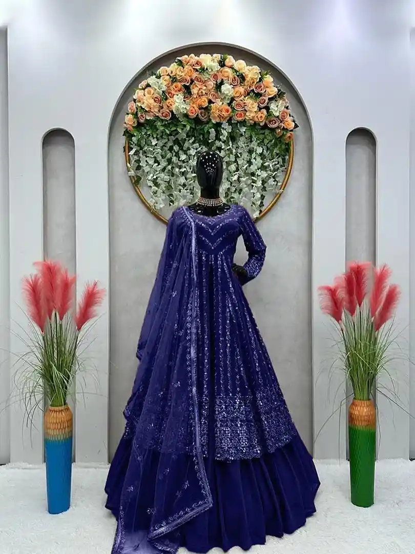 KURTI-beautiful organza silk - Image 7