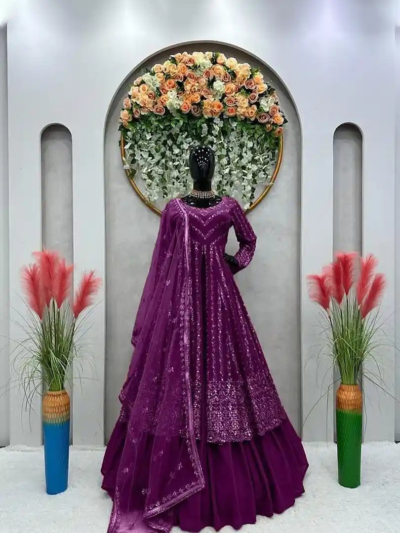 KURTI-beautiful organza silk - Image 6