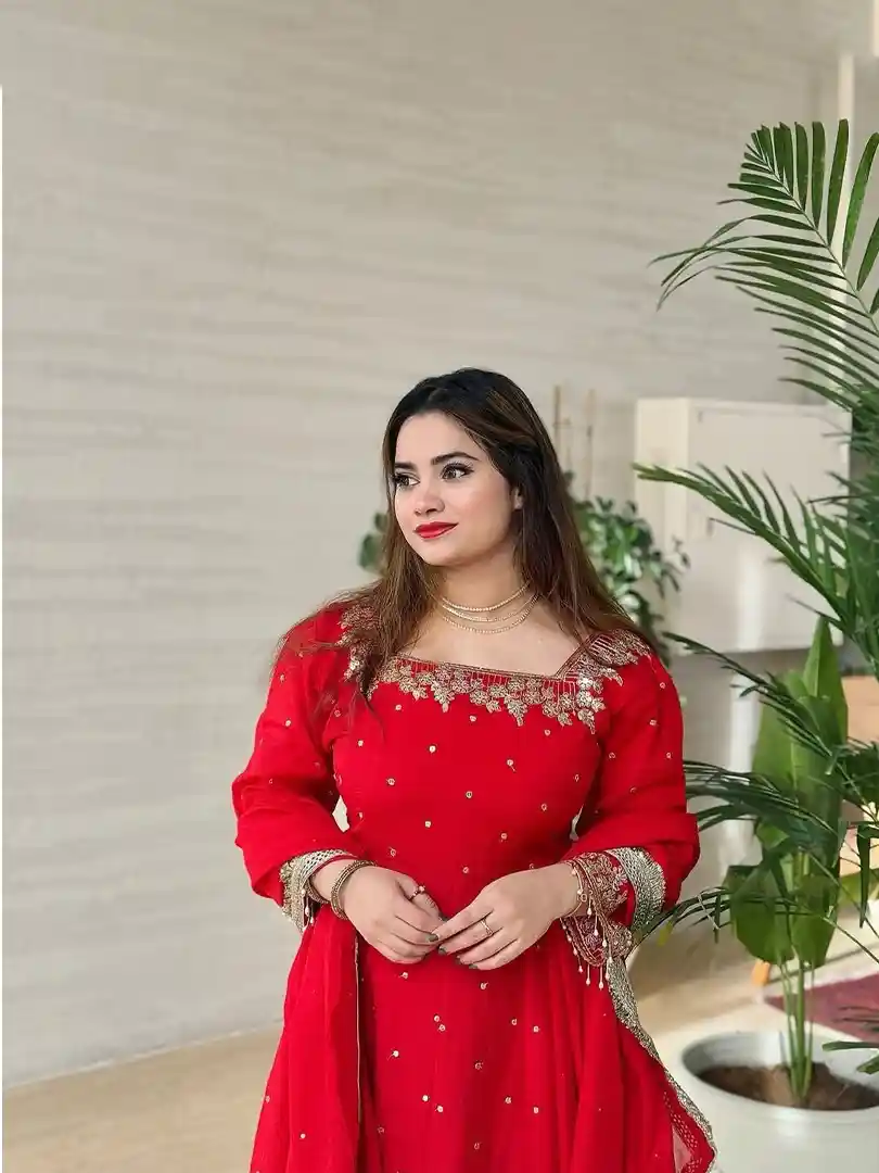 Anarkali Gown Fabric - Image 2
