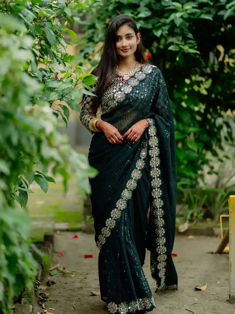 Heavy quality Faux Georgette - Image 3