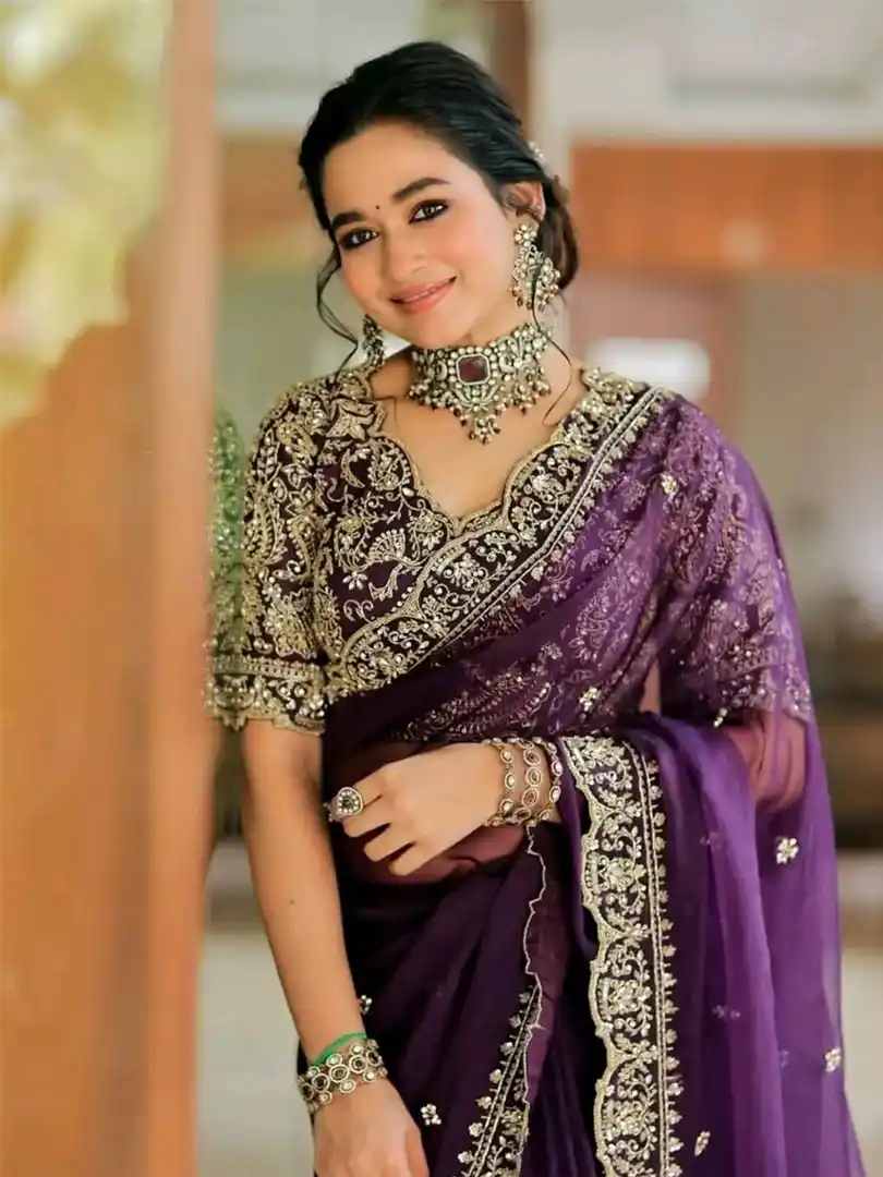 Jimichu Satin Saree