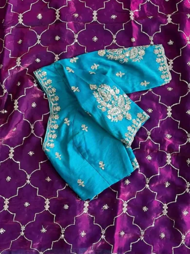 Premium space silk saree