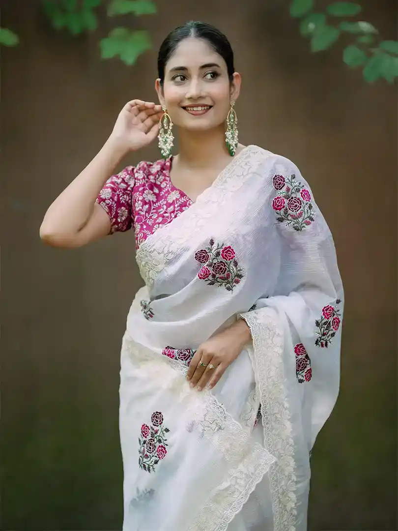 Premium Fox Georgette saree