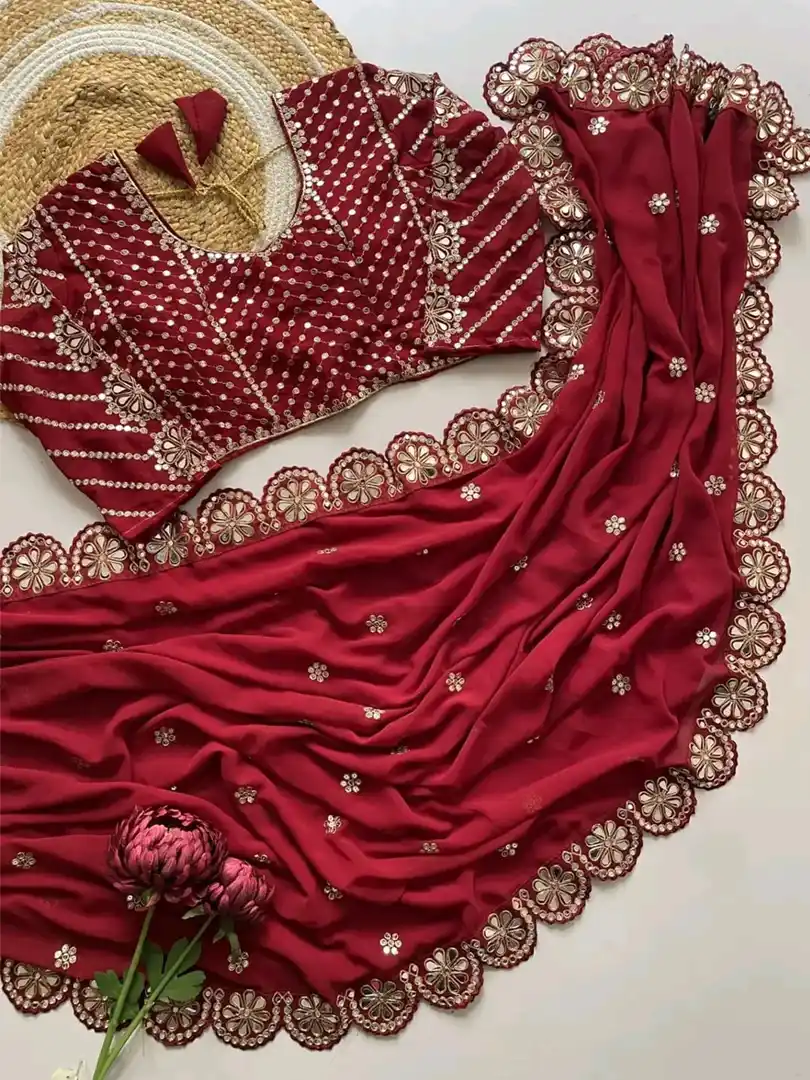 Saree Of Heavy quality - Image 4