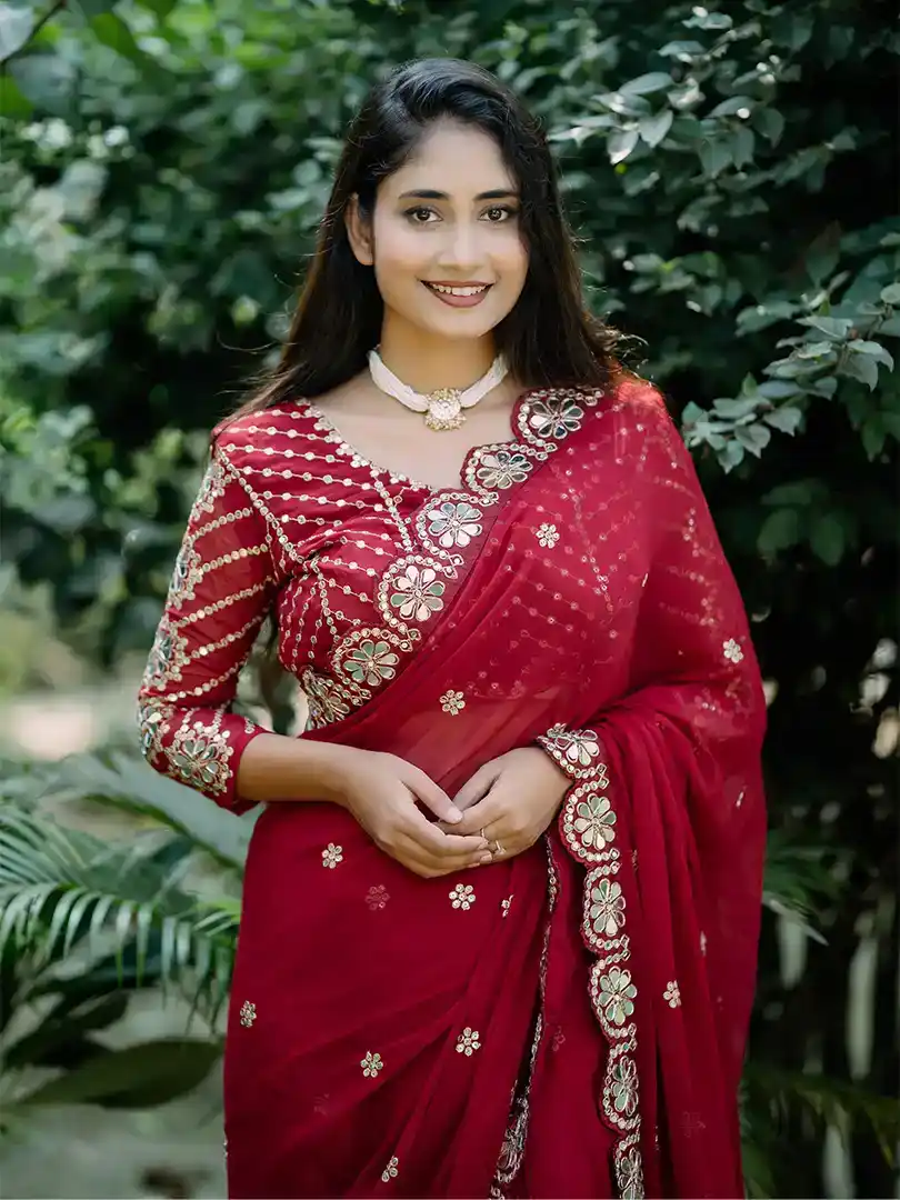 Saree Of Heavy quality