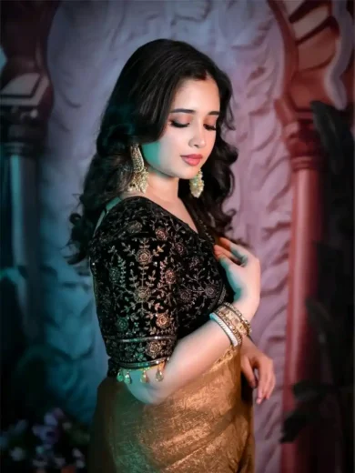 Shaded Fandy Chiffon saree