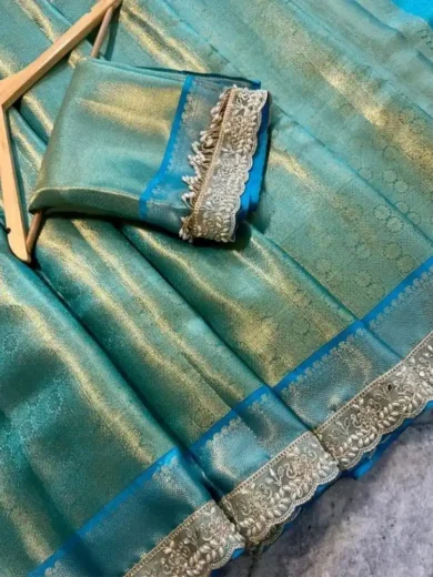 Banarasi tissue silk sarees.