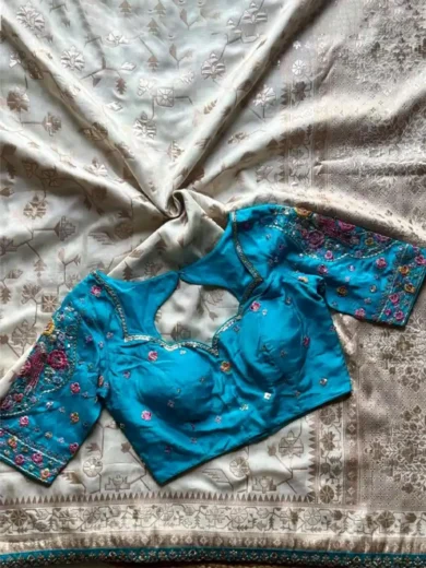 Beautiful soft Banarasi munga silk sarees