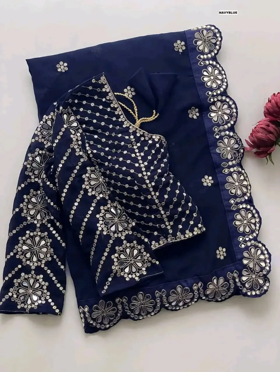 Saree Of Heavy quality - Image 9